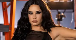 Demi Lovato no Rock in Rio 2026 (Reprodução/X)