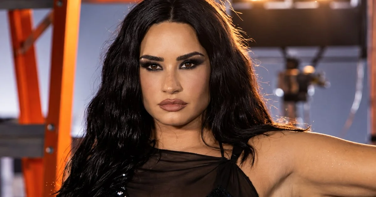 Demi Lovato no Rock in Rio 2026 (Reprodução/X)