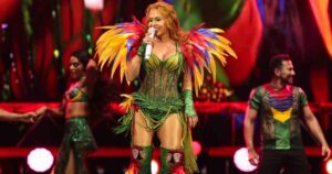 Joelma no palco Sunset no Rock in Rio (Victor Chapetta/BrazilNews)