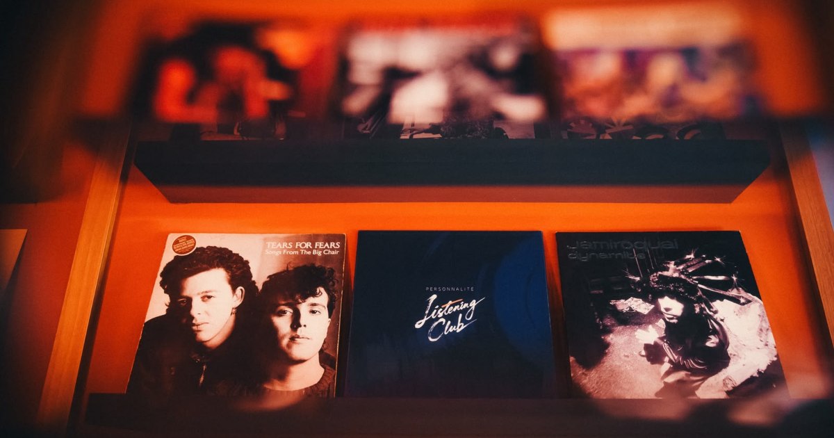 Vinis foram protagonistas do listening bar do Itaú Personnalité no Rock in Rio (Divulgação)