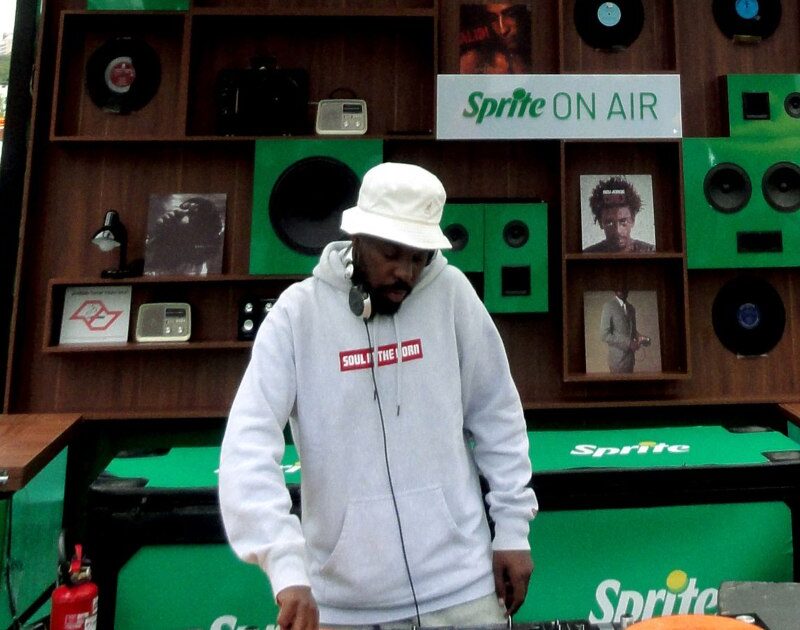 O DJ Nyack se apresentou no Sprite On Air, no festival Coala (Divulgação)