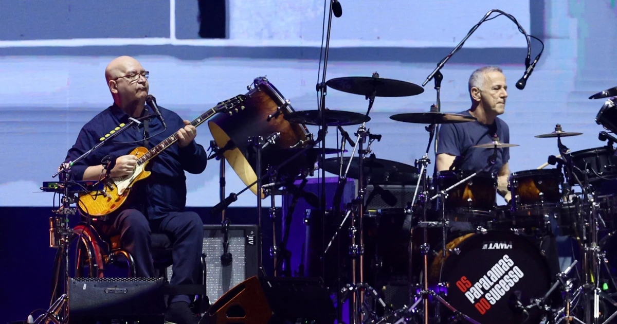 Paralamas do Sucesso durante show no Doce Maravilha 2026 Roberto Filho Brazil News