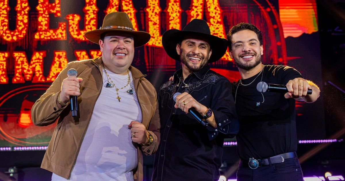 Mano Walter lança 'Love Interestelar' com Wesley Safadão e Rey Vaqueiro (Divulgação)