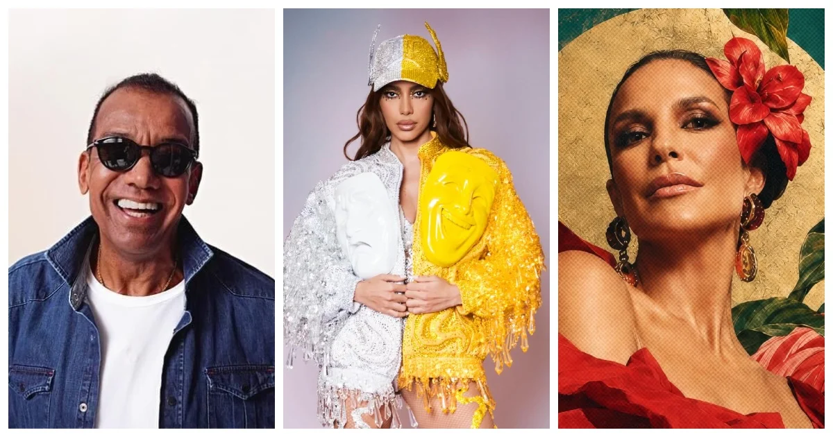 Anitta, Jorge Ben Jor e Ivete Sangalo estarão no Rock The Mountain (Reprodução - Instagram)