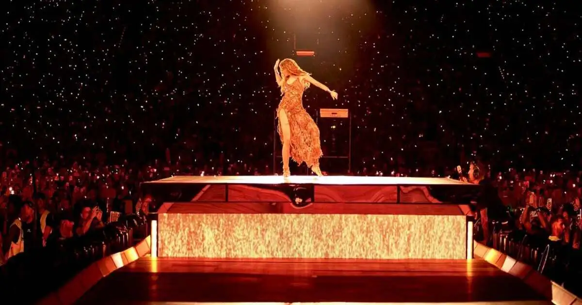 Shakira abre residência de 12 shows em Madri: 'Hoje somos um só' (Instagram)
