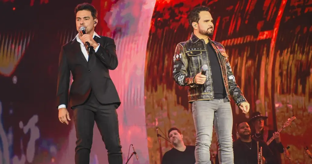 Zezé Di Camargo e Luciano no Jaguariúna Rodeo Festival 2026 (Will Dias/Brazil News)