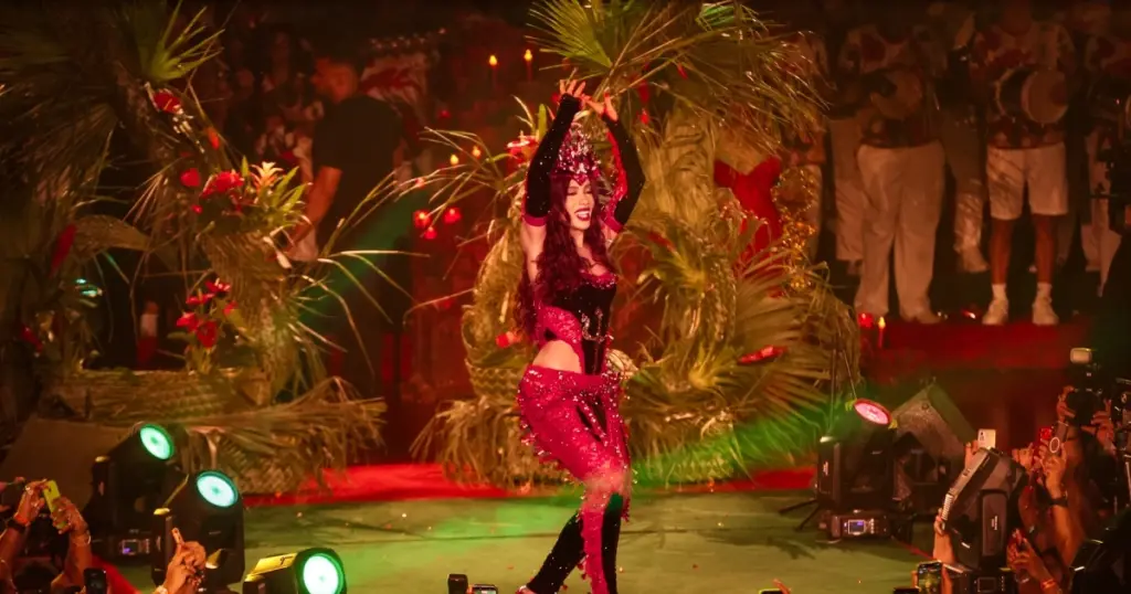 Anitta e coroada rainha de bateria da Grande Rio Victor Chapetta Brazil News 2