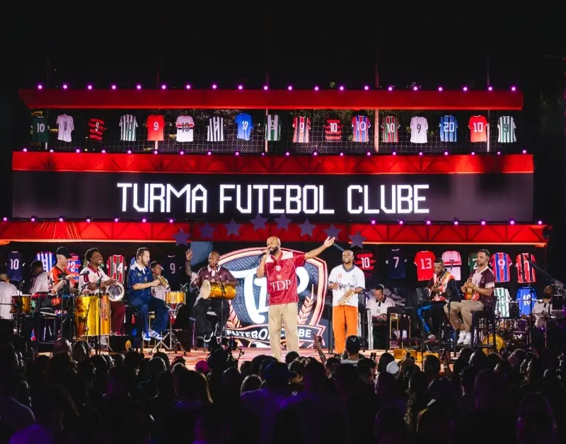 Turma do Pagode lança álbum completo de ‘Turma Futebol Clube’