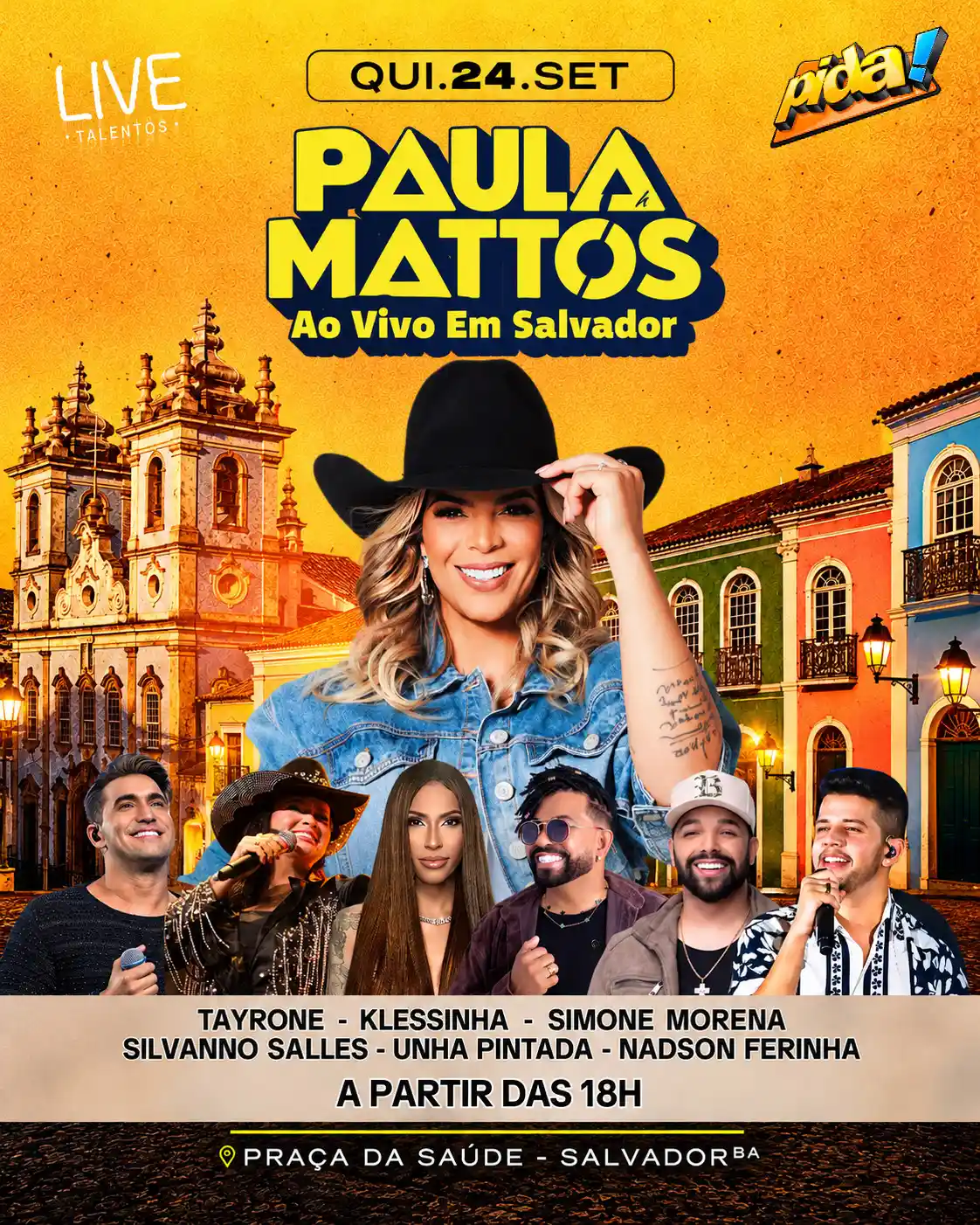 Novo DVD de Paula Mattos