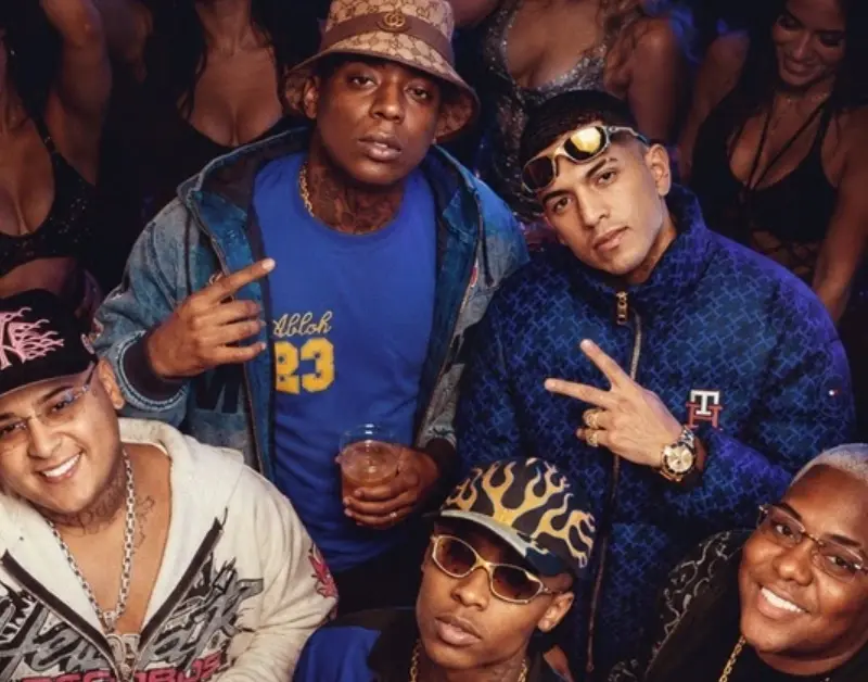 MC Negão Original, MC Ryan SP, MC Meno K, MC Jvila e Oldilla (Divulgação)