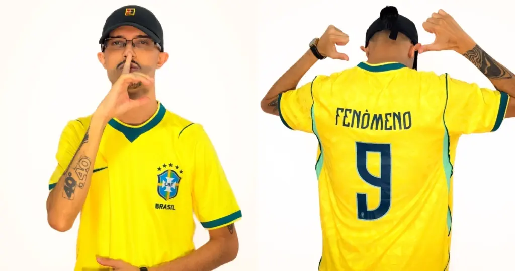 SD9 usa Ronaldo como inspiração no álbum ‘Fenômeno’ (Divulgação)