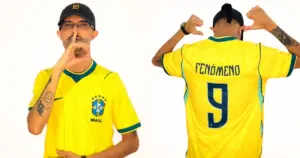 SD9 usa Ronaldo como inspiração no álbum ‘Fenômeno’ (Divulgação)