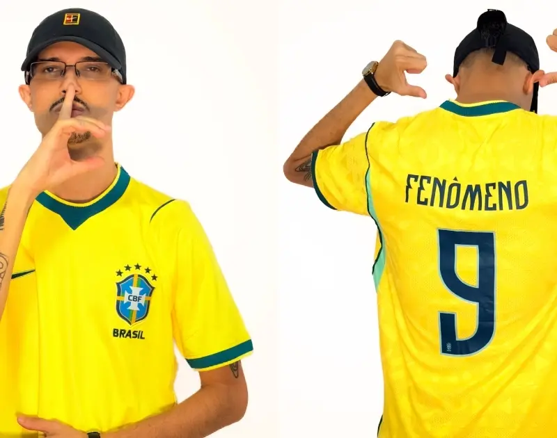 SD9 usa Ronaldo como inspiração no álbum ‘Fenômeno’ (Divulgação)