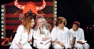 Daniela Mercury, Maria Bethânia, Alcione e Leci Brandão gravam samba da Mangueira (Reprodução Instagram)
