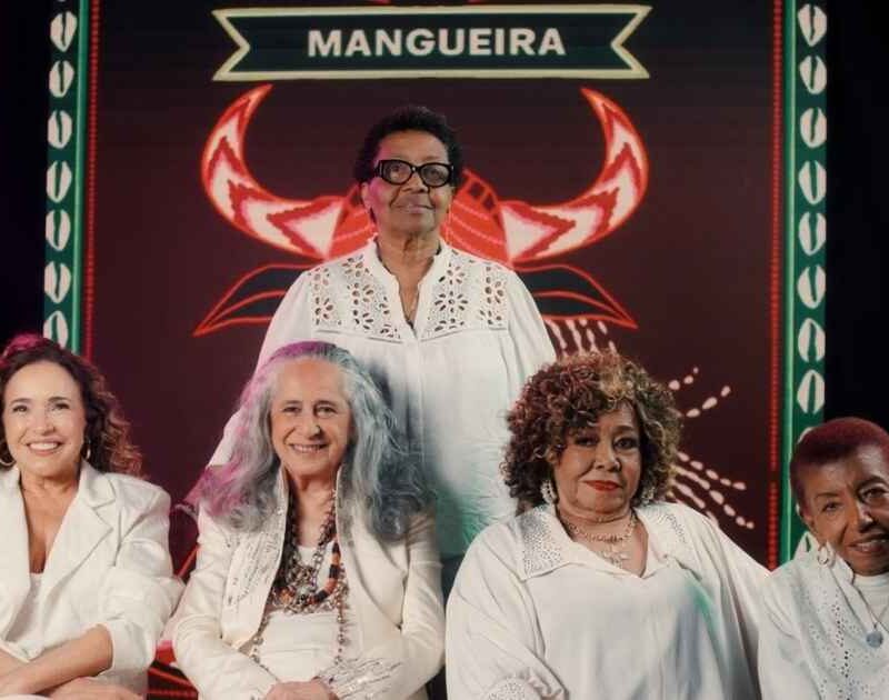 Guanayra Firmino, Daniela Mercury, Maria Bethânia, Alcione e Leci Brandão (Reprodução Instagram)