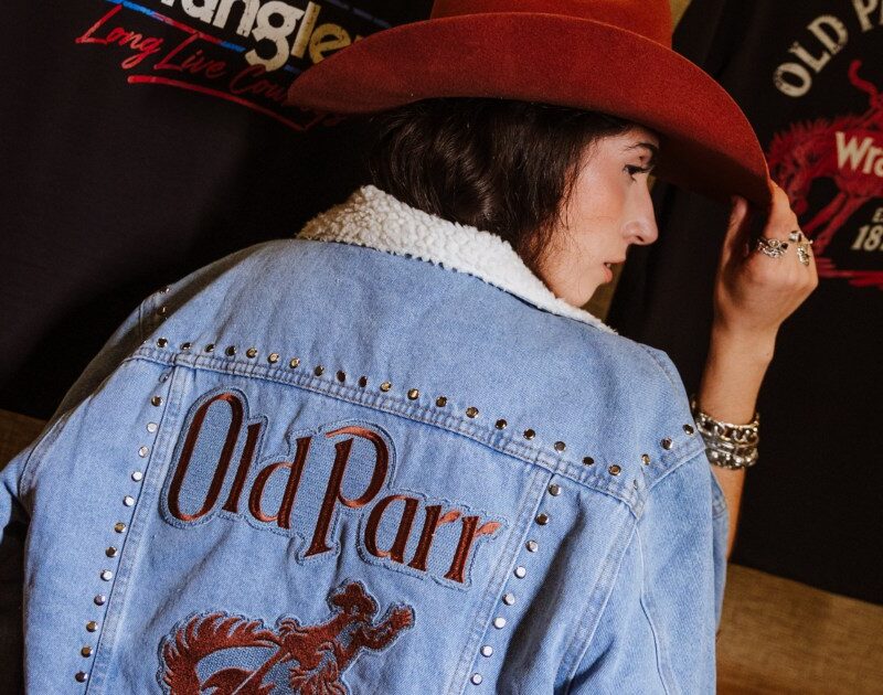 Coleção exclusiva de Old Parr com a Wrangler Brasil (Divulgação)