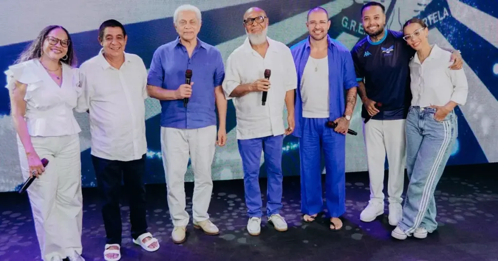 Portela grava samba de 27 com Paulinho da Viola, Zeca Pagodinho, Teresa Cristina e Diogo Nogueira (Divulgação)