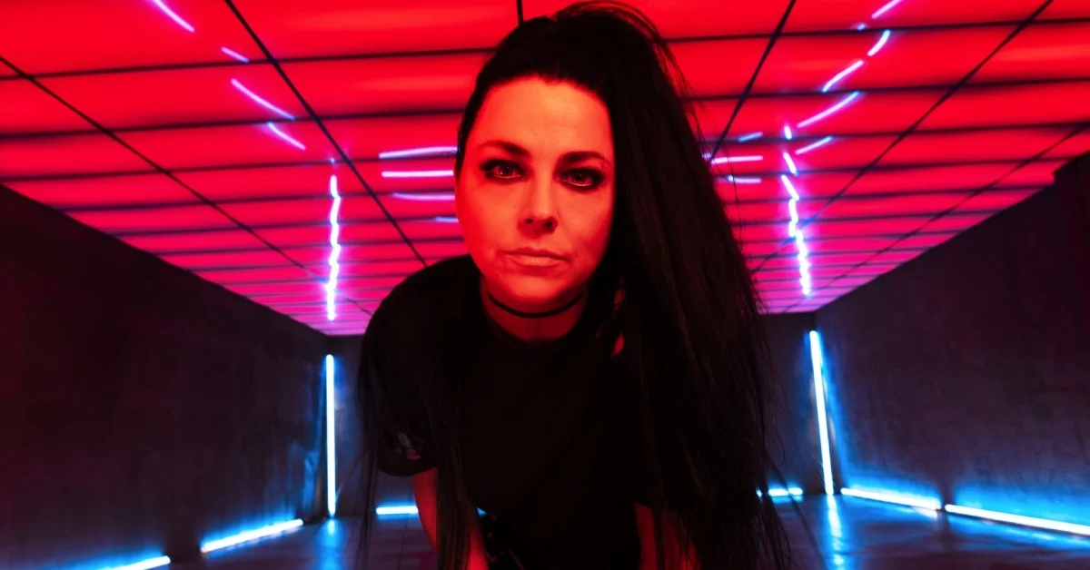 Amy Lee, vocalista do Evanescence (Reprodução Facebook @AmyLeeOfficial)