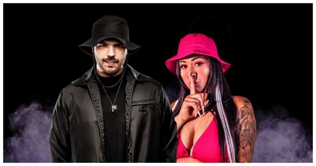 DJ Topo e MC Lina em 'Doce' (Divulgação)
