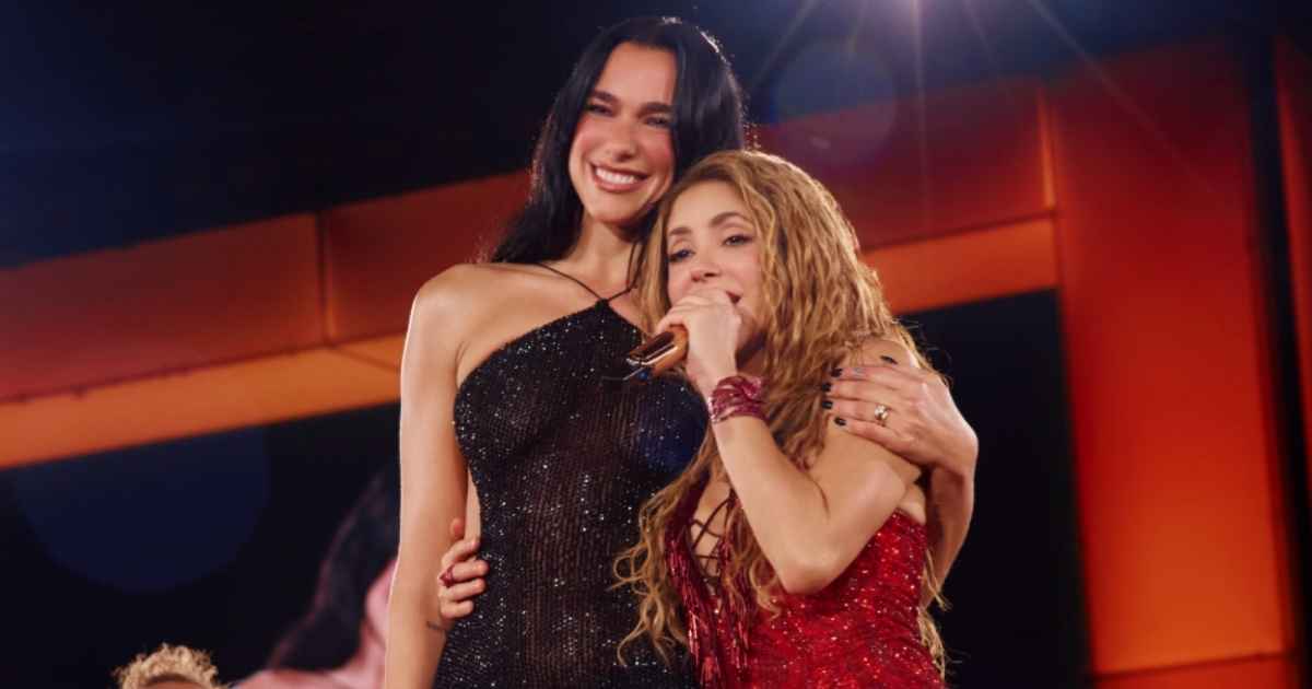 Dua Lipa e Shakira (Reprodução Instagram)