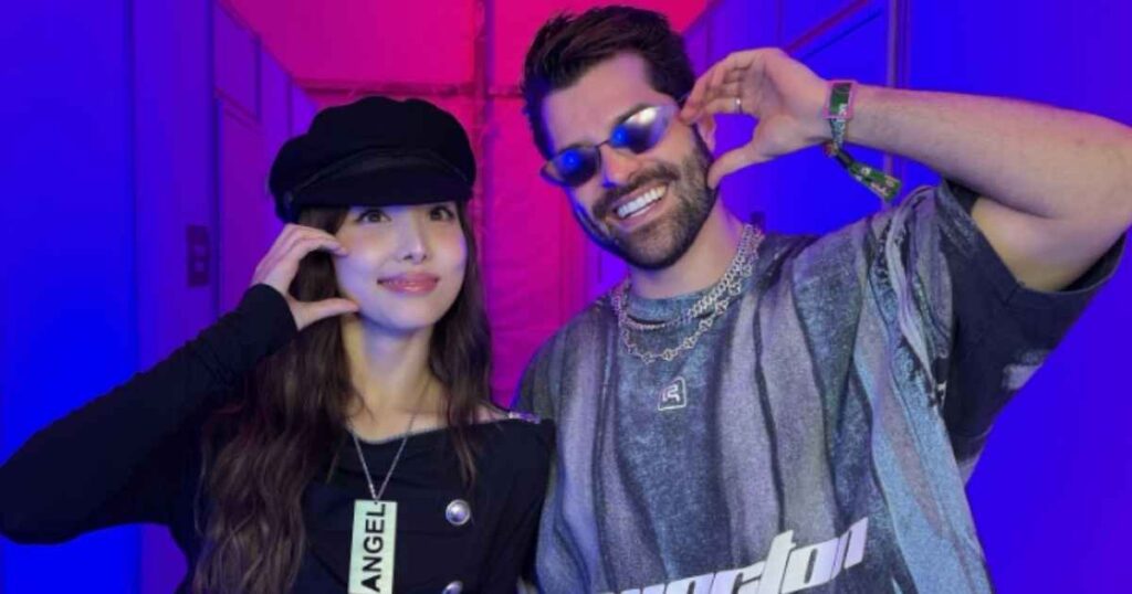 Nayeon, do TWICE, e Alok (Reprodução Instagram)