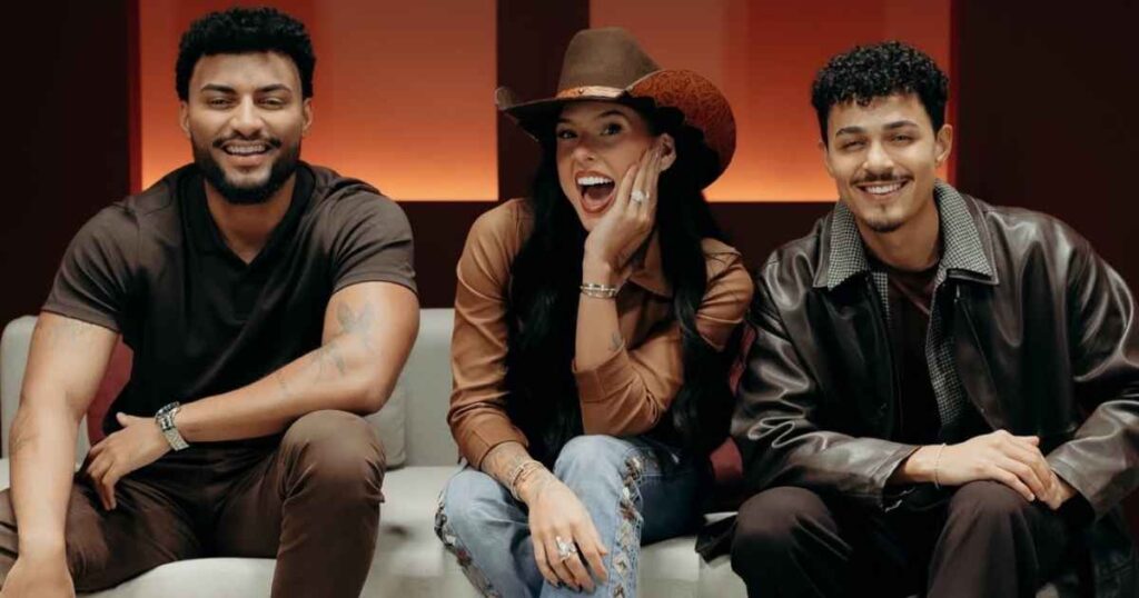 Ana Castela e a dupla Ramon e Rafael (Priscila Ramalho/Instagram)