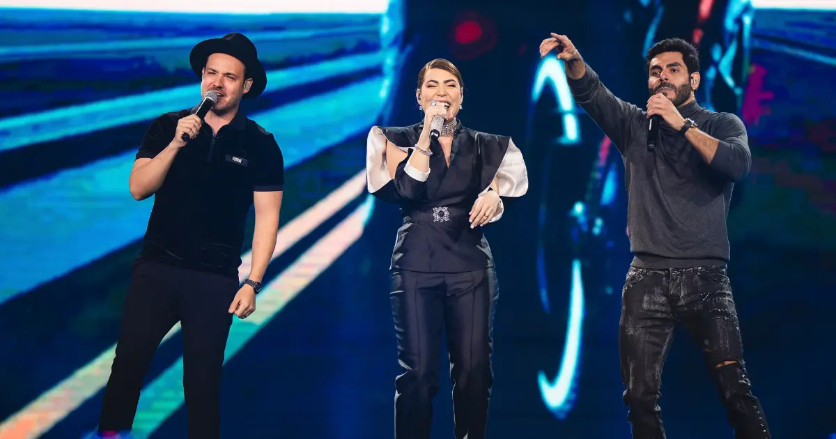 Naiara Azevedo lança single com Israel e Rodolffo (Crédito: Divulgação)