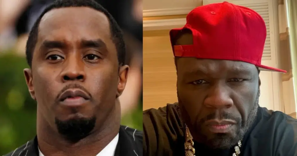 Diddy e 50 Cent (Reprodução/Grosby e Instagram)