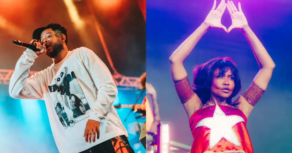 Emicida e Gaby Amarantos no Festival MADA 2026