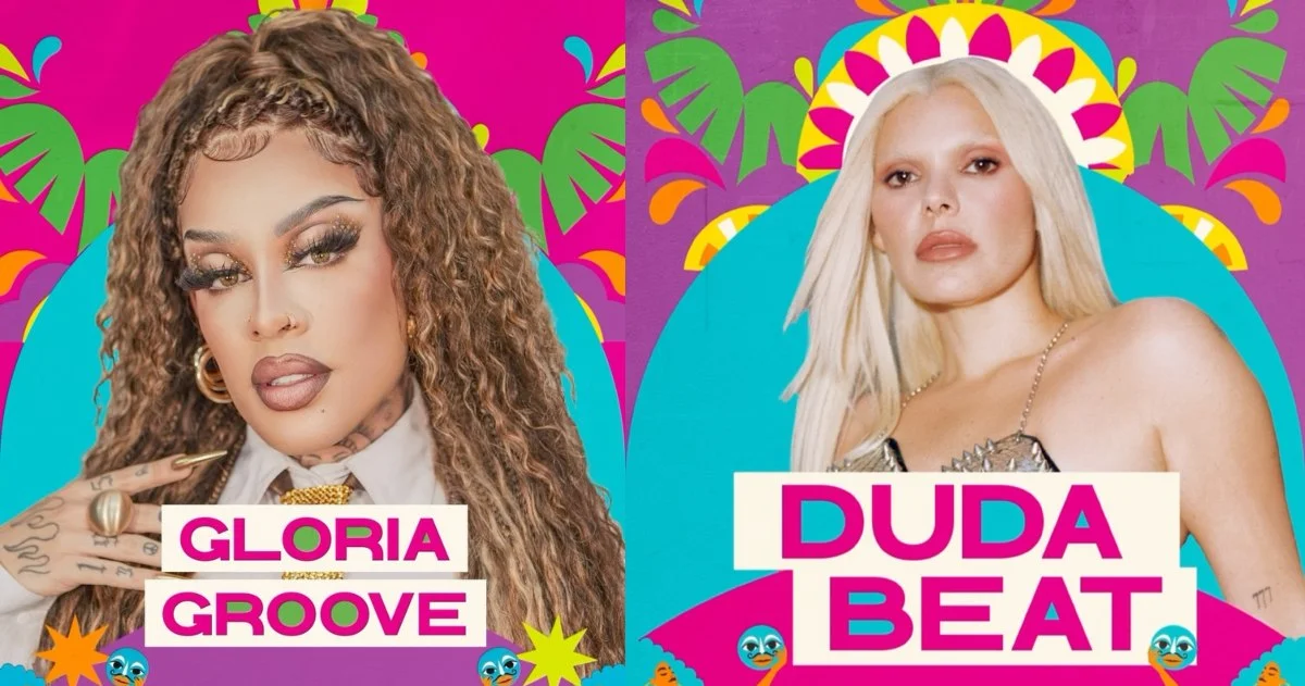 Gloria Groove e Duda Beat confirmam forte presença feminina no FASC 2026 de Sergipe