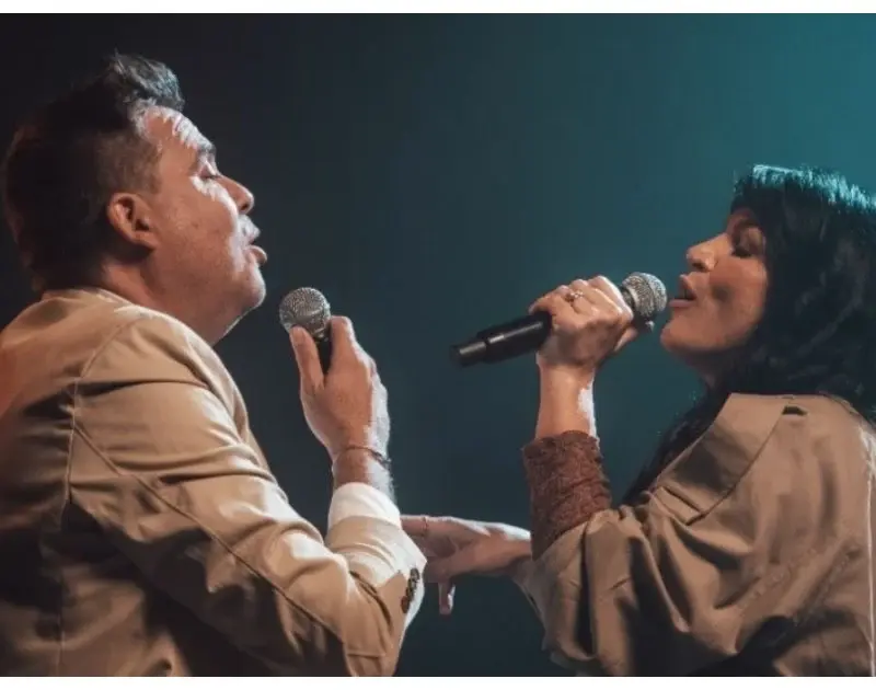 A dupla Marcelo Dias e Fabiana (Jorge Bianco)