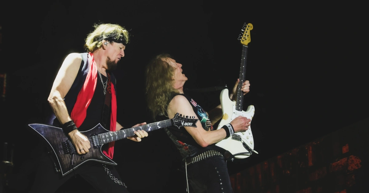 Iron Maiden durante show em Sao Paulo Rafael Cusato Brazil News